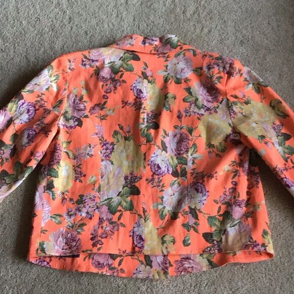 UO Pens & Needles Neon Tropical Moto Jacket - Picture 9 of 9